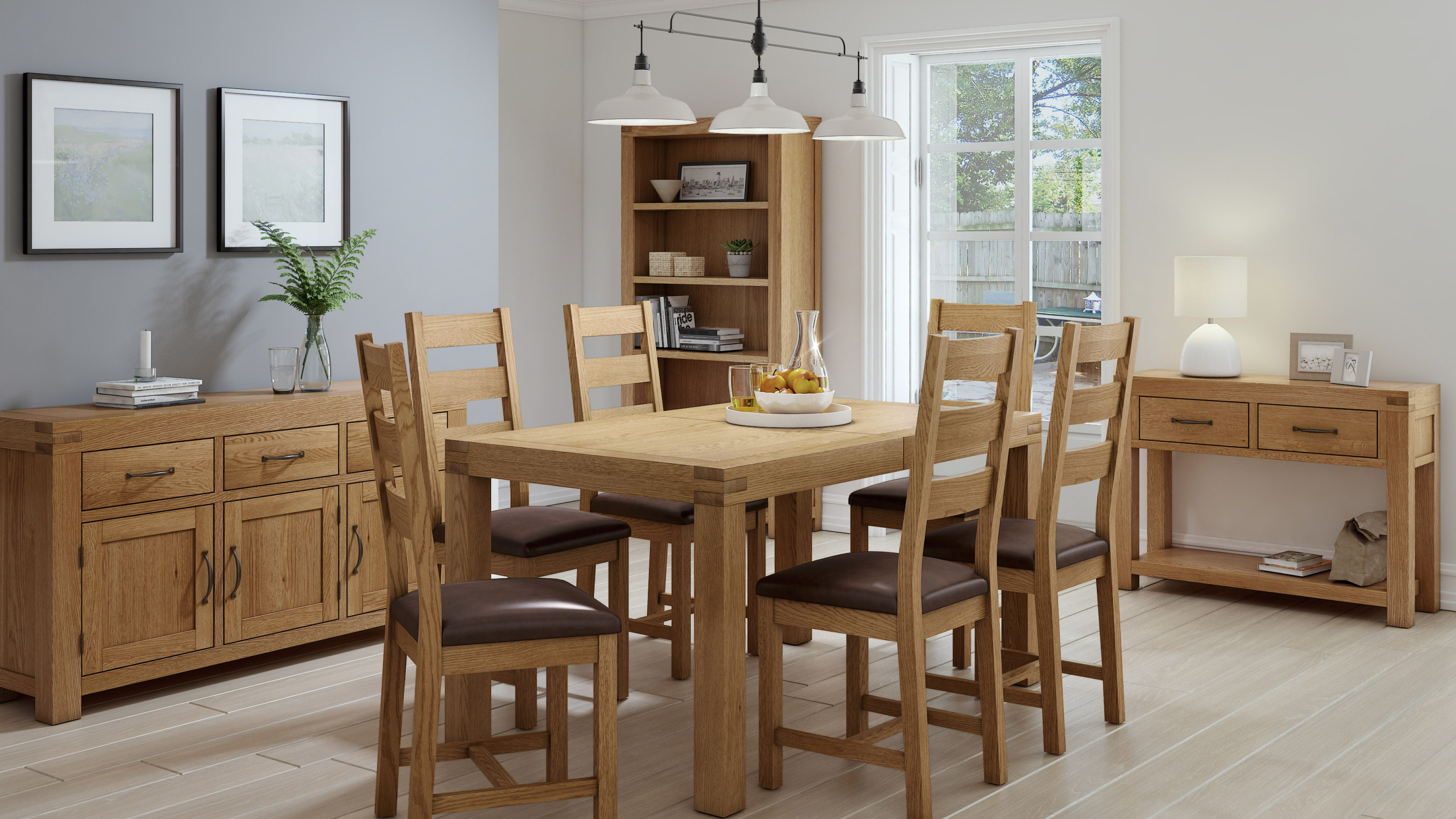 Rustique Home Roma Pure Oak Collection