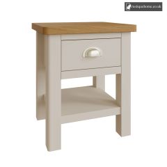 Chelsea Grey 1 Drawer Lamp Table