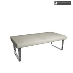 Stylo Dining 1.4M Dining Bench In Taupe