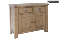Smoked Oak 2 Door Sideboard