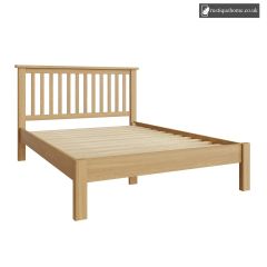 Rustic Oak Double 4ft 6in Bed