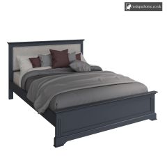 Midnight Grey Kingsize Double 5ft Bed