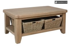 Smoked Oak Coffee Table