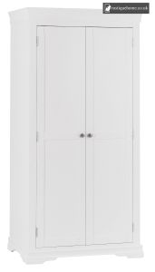 Burnham White Full Hanging Wardrobe