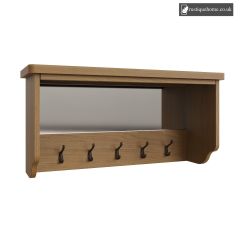 Rustic Oak Hall Bench Top