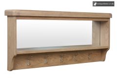 Smoked Oak Hall Bench Top