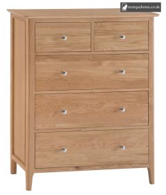 Light Oak Jumbo 2 Over 3 Chest