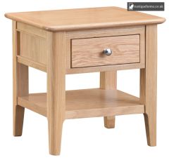 Light Oak Lamp Table