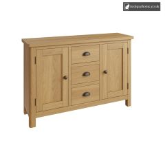 Rustic Oak Small Sideboard