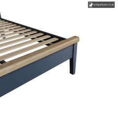 Denham Blue Super Kingsize 6ft Low End Footboard And Side Rails Set