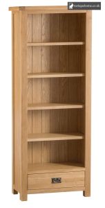 Modern Oak Medium Bookcase