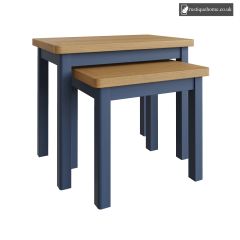 Chelsea Blue Nest Of 2 Tables