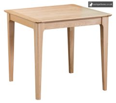 Light Oak Small Fixed Top Table