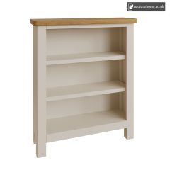 Chelsea Grey Small Wide Bookcase