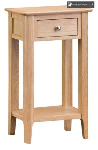 Light Oak Telephone Table