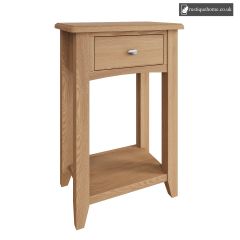 Modern Oak Lite Telephone Table